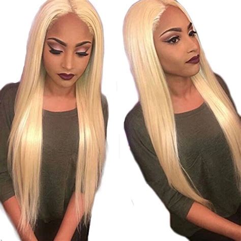 Simbeauty 613 Blonde 360 Lace Front Wig Virgin Brazilian Human Hair Wig 180 360 Lace Frontal
