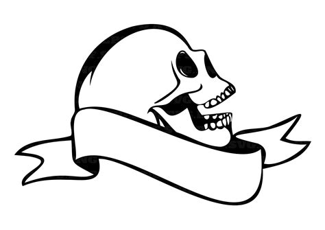 Skull Svg Skull Decorskull Face Skeleton Cut File Png Etsy