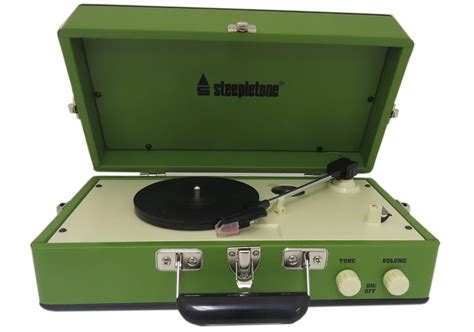 Steepletone Srp025 3 Speed Record Player With Detachable