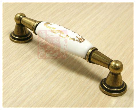 4.7 out of 5 stars. 10PCS 96mm Ceramic Handles Decorative Dresser Knobs Brass Antique Handles For Furniture Kitchen ...