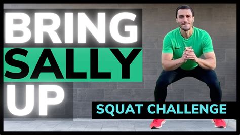 Bring Sally Up Squat Challenge Bodyweight And Jumping Squat Fitness