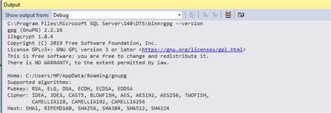 Ssis Pgp Encryption Decryption Using Free Gpg Tool Zappysys Blog