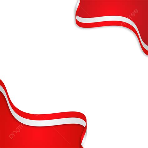 Fondo Merah Putih Dan Pita Bendera Indonesia Png Dibujos Fondo Merah