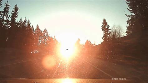 Blinding Sun On Highway 18 This Will Be The Worst Video You Will Ever