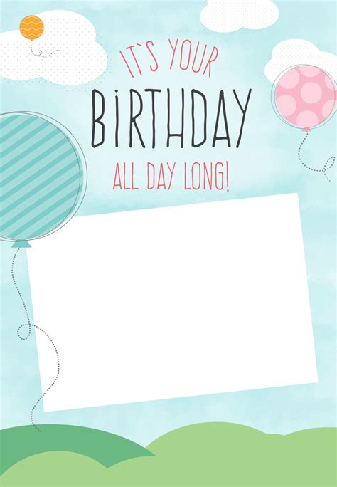 Foldable Free Printable Printable Birthday Cards For Kids Printable 3