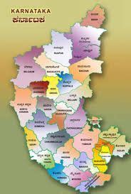 Street directory and map of uttara kannada. karnataka map with districts in kannada - Google Search | Map, Karnataka, In kannada