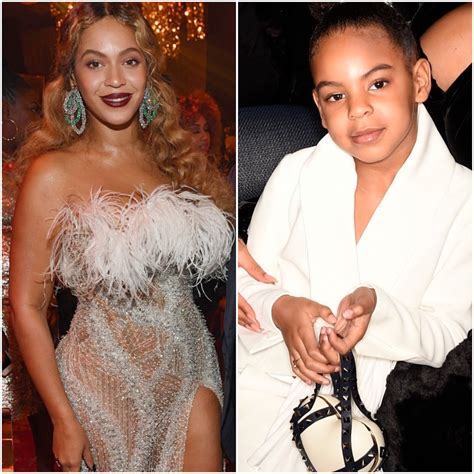 The singer's dad posted the photo on twitter with the hashtags, #prouddad, #proudgranddad, and #beyonce. Beyoncé and Blue Ivy Look Like Twins in This New Photo ...