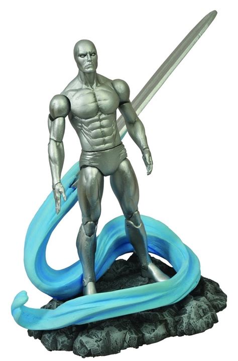 Marvel Select Silver Surfer Revealed Silver Surfer Action Figures