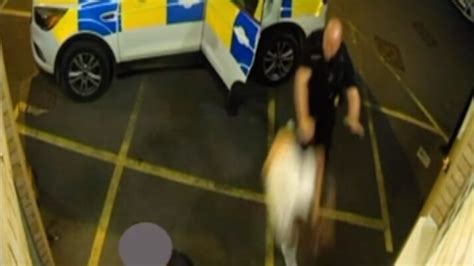 Dyfed Powys Police Officer Caught On Camera Assaulting Suspect Bbc News