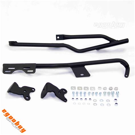 Travel at both ends (same as a. Black Steel Rear Luggage Rack Top Box Bracket For Honda ...