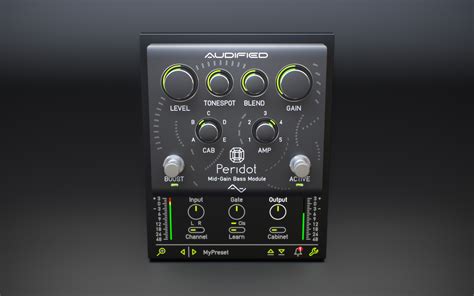 Peridot Pro By Audified Bass Amp And Fx Modeling Plugin Vst3 Audio