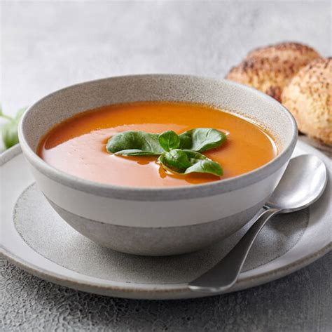 Tomato Basil Soup Al Hallab Restaurant Sweets