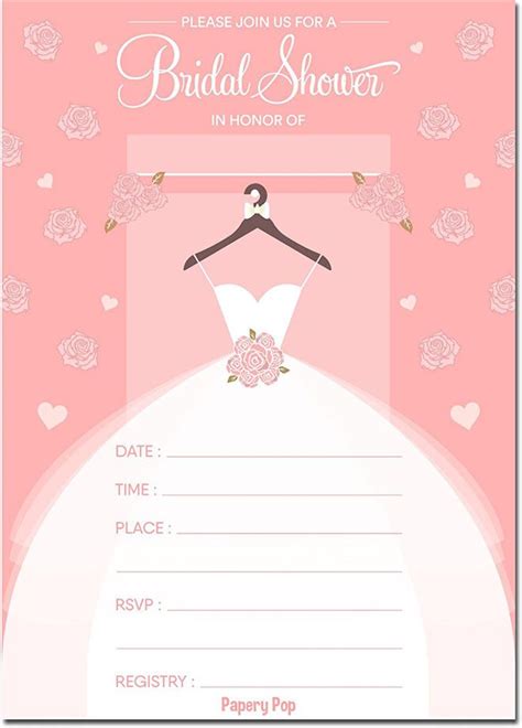 Bridal shower invitation templates will be useful for you to show your feeling for the guest to come and join your event to celebrate your bridal. Pin on Mine