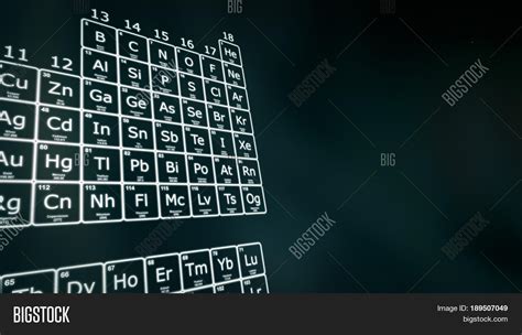 Periodic Table Image And Photo Free Trial Bigstock