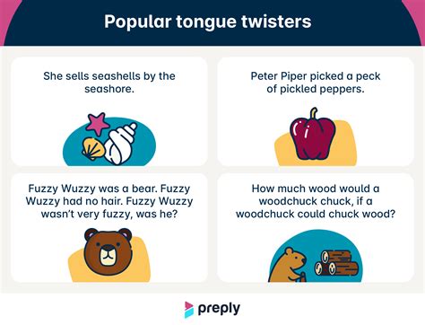 English Tongue Twisters To Practice Pronunciation