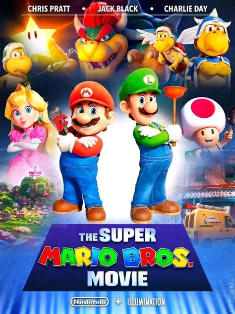 The Super Mario Bros Movie 2023 Mario Bros Super Mario Super