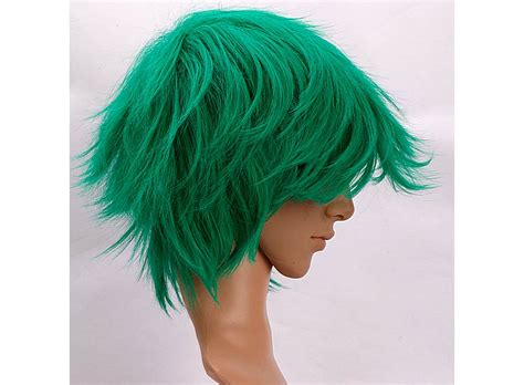 Anime Short Hair Wig Green S01524 Buy At Lowest Prices