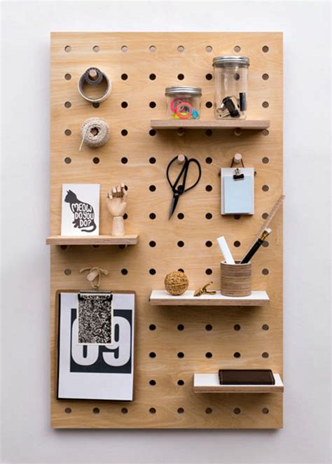 Wooden Peg Board Mad About The House