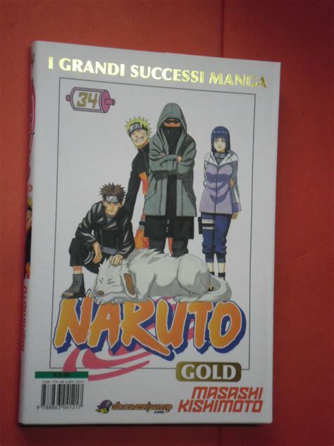 Naruto Gold Deluxe N°34 Dimasashi Kishimoto Manga Panini Esaurito