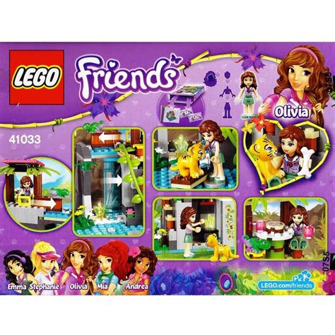 Lego Friends 41033 Einsatz Am Dschungel Wasserfall Decotoys
