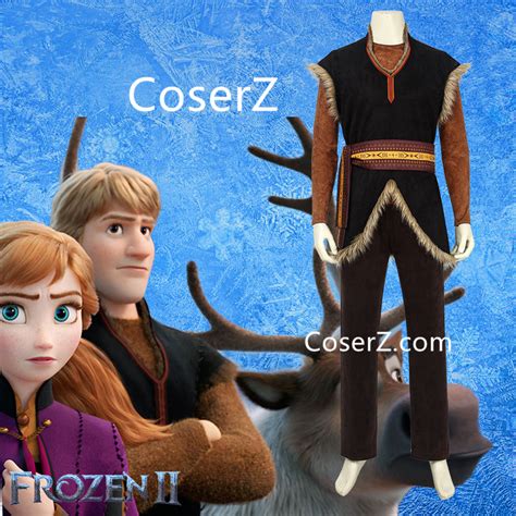 Frozen 2 Men S Kristoff Costume Adult New Kristoff Frozen Costume Coserz