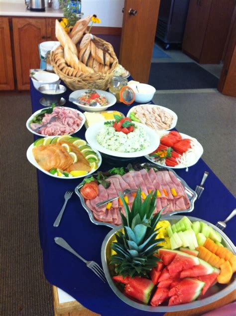 Nice Build Your Own Sandwich Buffet Was Served With Soup And Warm Home