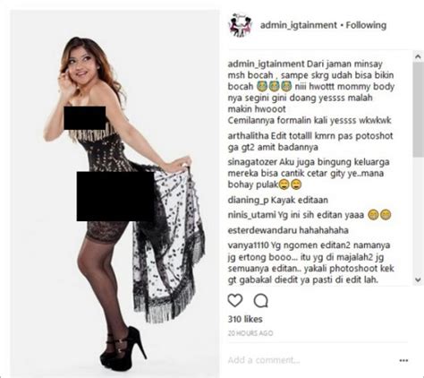 Netizen Sarah Azhari Pamer Dada Tumpah Dan Paha Seksi Asli Atau
