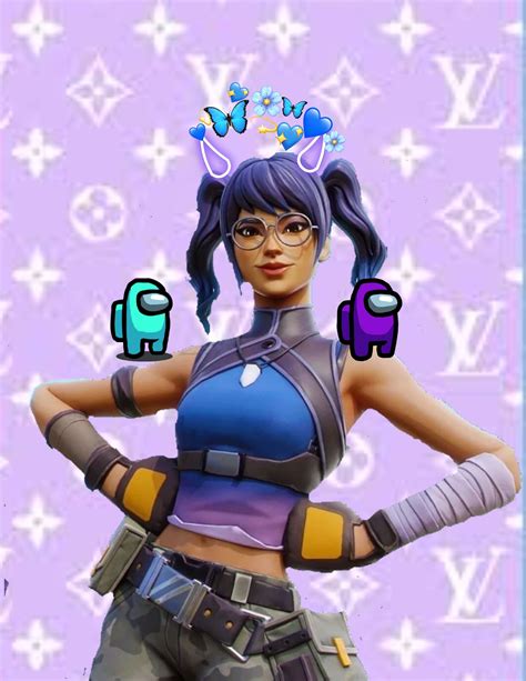 Crystal 💜 Fortnite Game Pictures Girl Celebrities