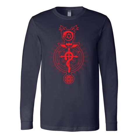 Fullmetal Alchemist Alchemist Logo Unisex Long Sleeve T Shirt
