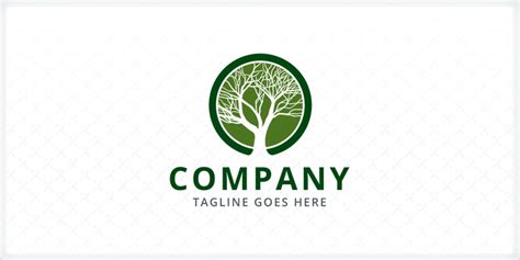 Tree Branches Logo Template By Zixlo Codester