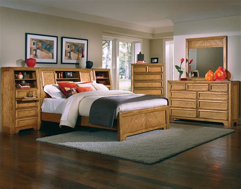 This furniture set is built with bonded leather and solid wood construction. American Woodcrafters Casual Home Bedroom Set - Home ...