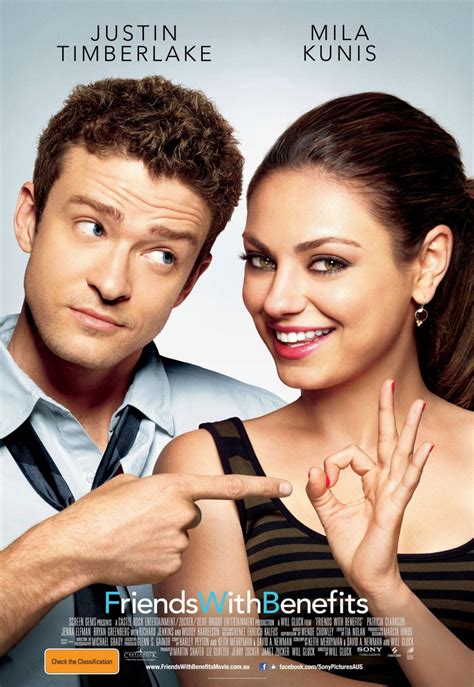Movie Review ‘friends With Benefits Starring Justin Timberlake Mila