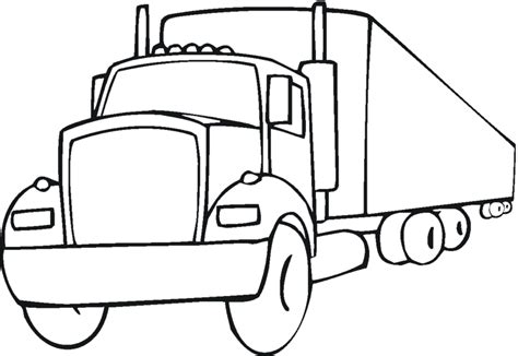 Coloringanddrawings.com provides you with the opportunity to color or print your mack truck coloring drawing online for free. 18 Wheeler Semi Mack Truck Printable Coloring Page