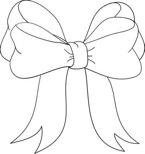 Ribbon Outline Drawing At Getdrawings Free Download