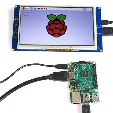 Raspberry Pi 7 Inch Tft Lcd 800480 Touch Screen Display For Raspberry