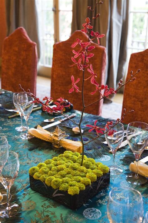 There was a live koi pond inside. dinner party, Asian infused themed, chinese dinner party ...