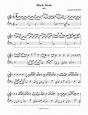 BTS (방탄소년단) - Black Swan Sheet music for Piano (Solo) | Musescore.com