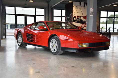 Sold Price 1988 Ferrari Testarossa No Reserve Invalid Date Cet