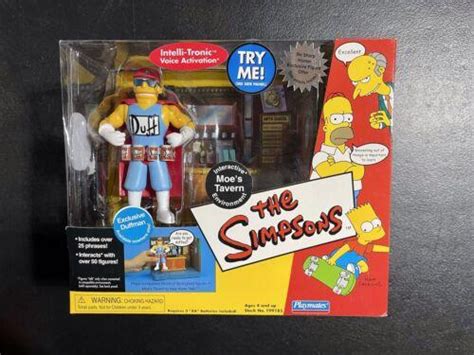The Simpsons Moes Tavern W Duffman Figure Interactive Environment Nrfb 4556349184