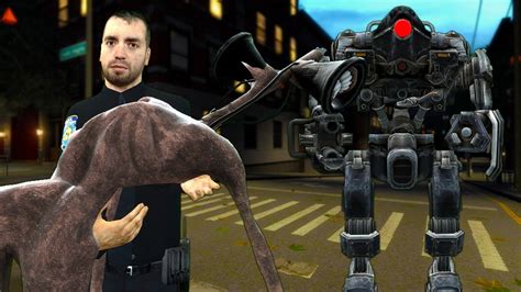 We Fed Siren Head To Killer Robots In Gmod Garrys Mod Multiplayer