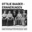 Tag 5: Ottilie Bader und die sozialistische Frauenbewegung