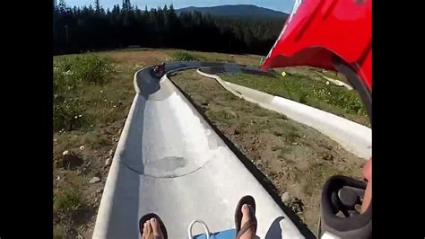 Mt Hood Ski Bowl Alpine Slide August 2012 Youtube