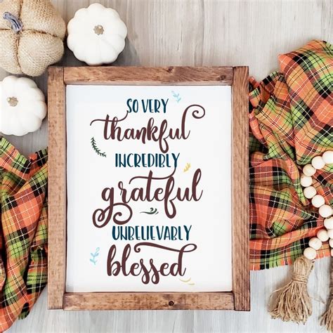 Grateful Thankful Blessed Svg Free Cut File Leap Of Faith Crafting