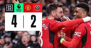 Manchester United vs Sheffield United (4-2) | Resumen y goles | Highlights Premier League
