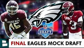 FINAL 2024 Philadelphia Eagles Mock Draft: 7-Round Eagles Draft Picks For NFL Draft