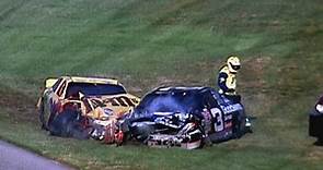 Dale Earnhardt's fatal crash @ Daytona
