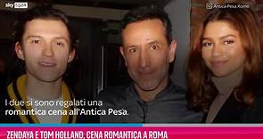 Zendaya e Tom Holland, cena romantica a Roma