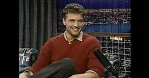 Ryan Phillippe on Late Night January 7, 2002