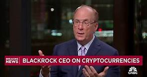BlackRock CEO Larry Fink: Bitcoin ETF approvals are 'stepping stones' towards tokenization