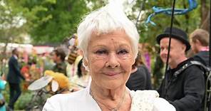 Judi Dench looks incredible in elegant white outfit at Ascot
